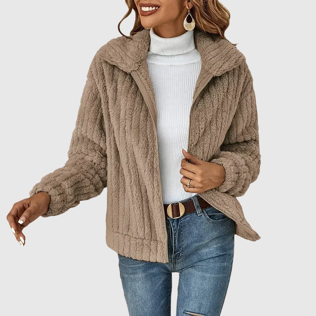 Cecilie | Plush Fleece Jakke