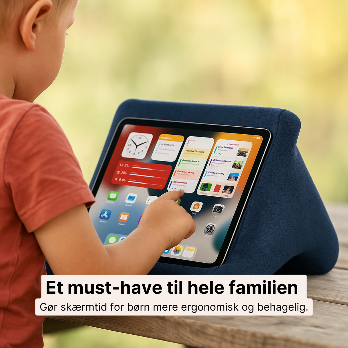 TabletPude (Sort) – Justerbar tablet holder