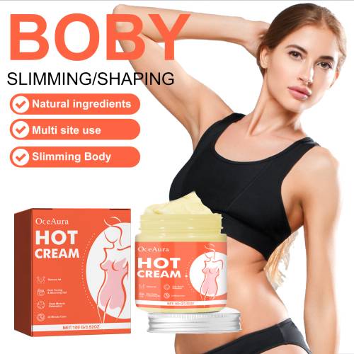Varmende massagecreme med ingefær og aloe vera