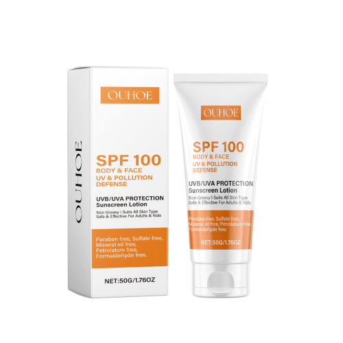 Mild ansigtslotion, klart finish
