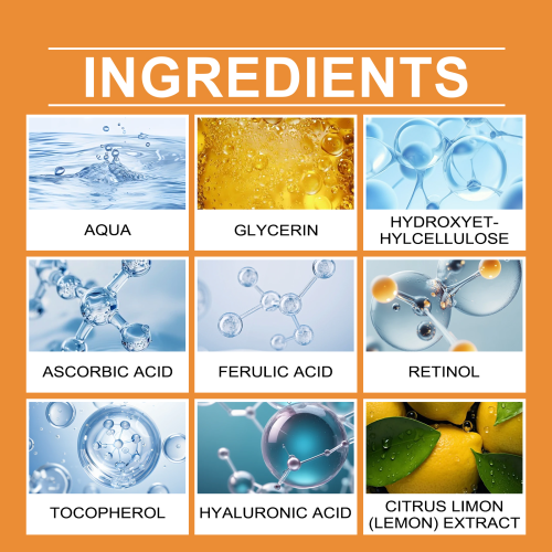 C-vitamin og retinol ansigtsessens