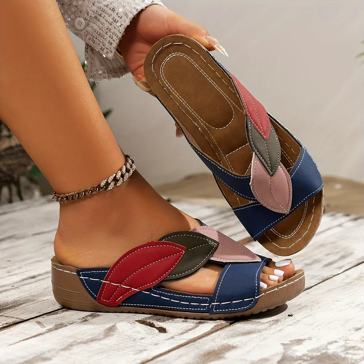 Clara – Sommerlige og behagelige slip-on sandaler