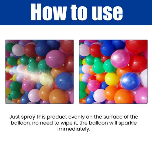 Lugtfri ballon-glansspray