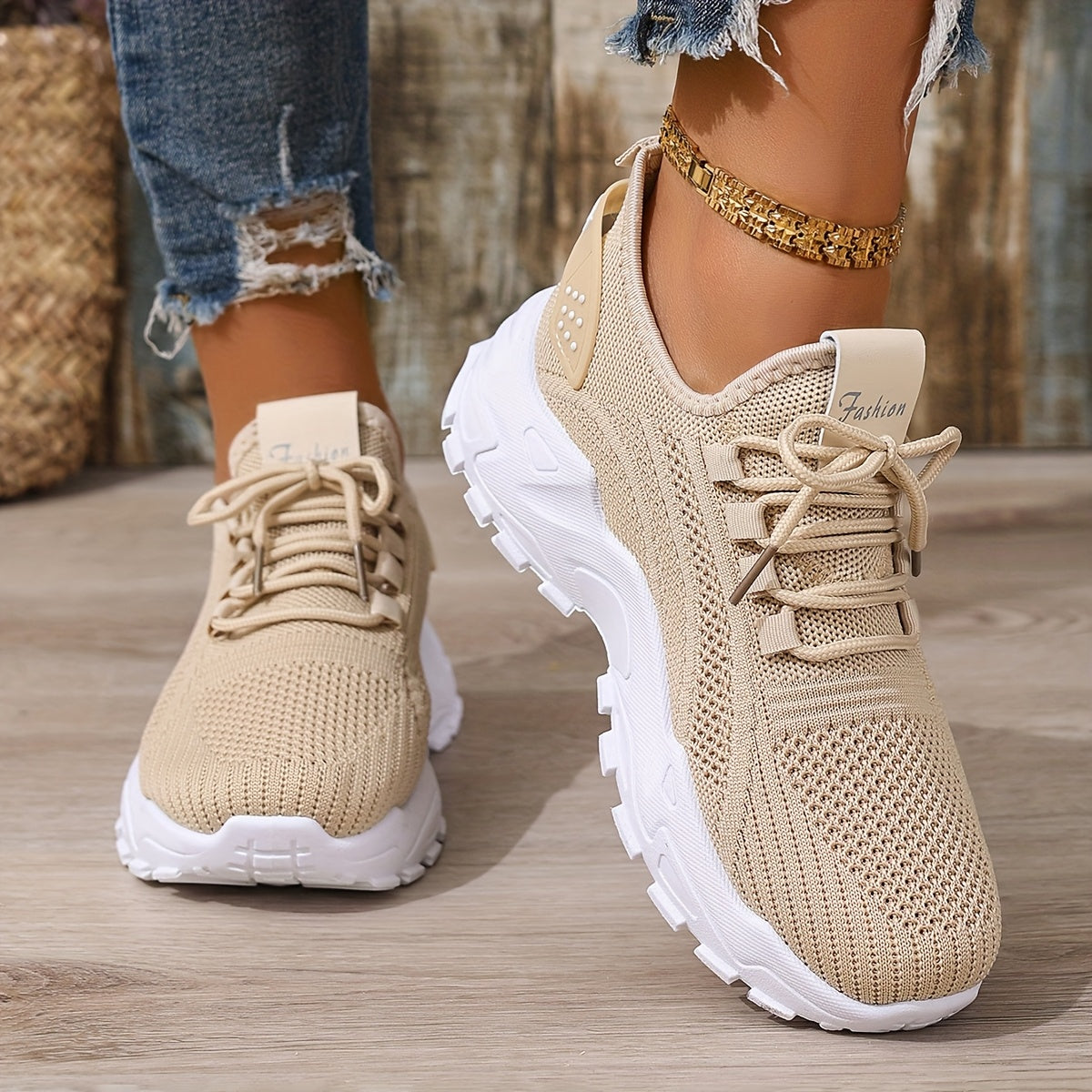 Monica | Letvægts mesh-sneakers