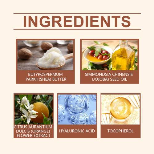 Sheasmør bodycreme med jojoba og appelsinblomst
