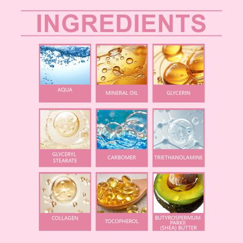 Kollagen brystmassagecreme med vitamin E