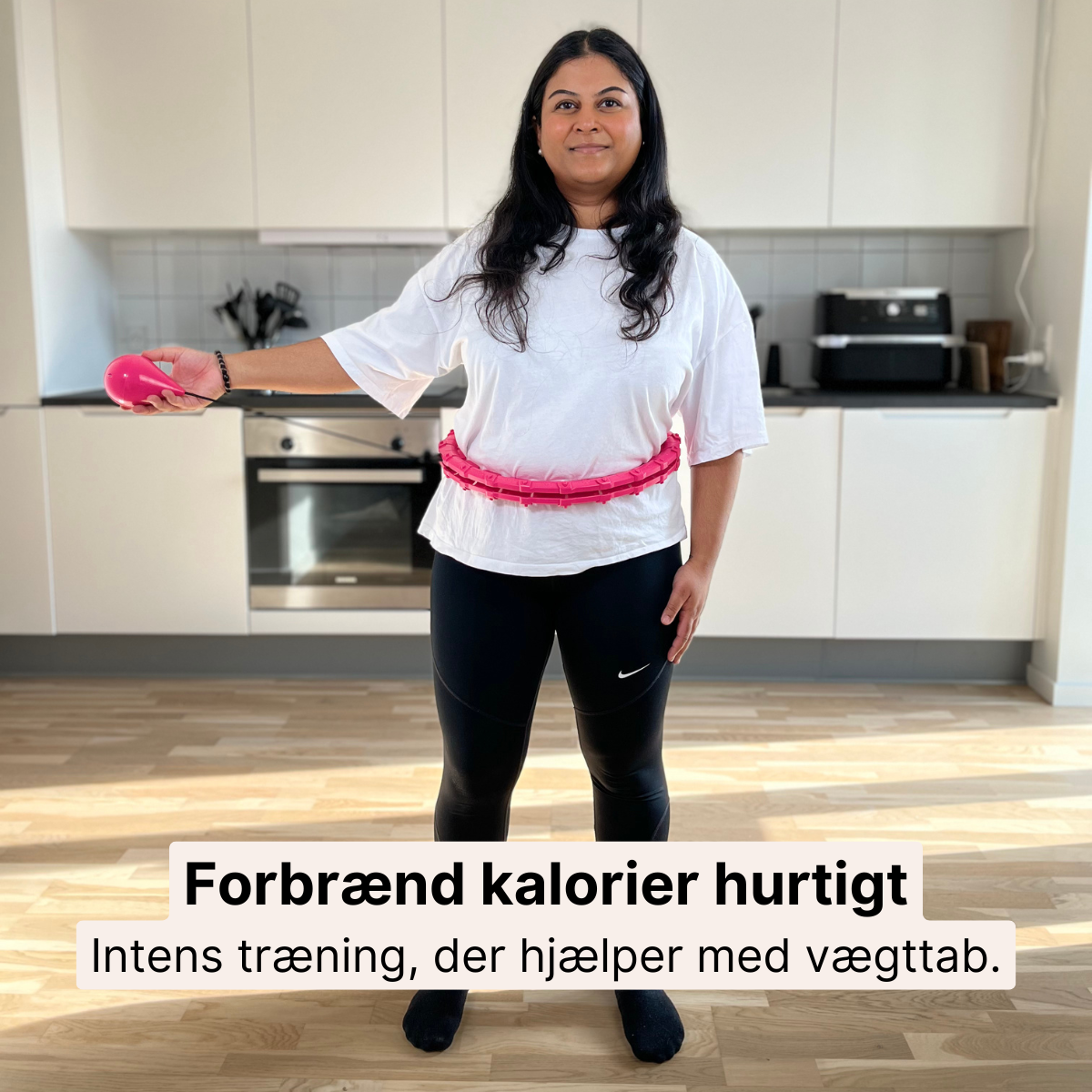 Justerbar Hulahopring med Vægt - Effektiv Træning