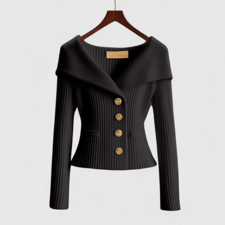 Katrine | Elegant strikcardigan