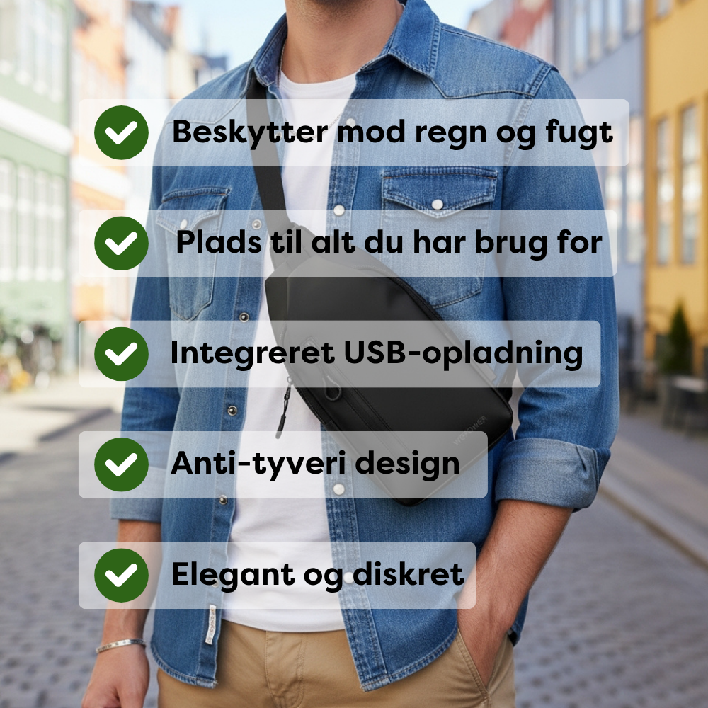 Alt-i-en skuldertaske