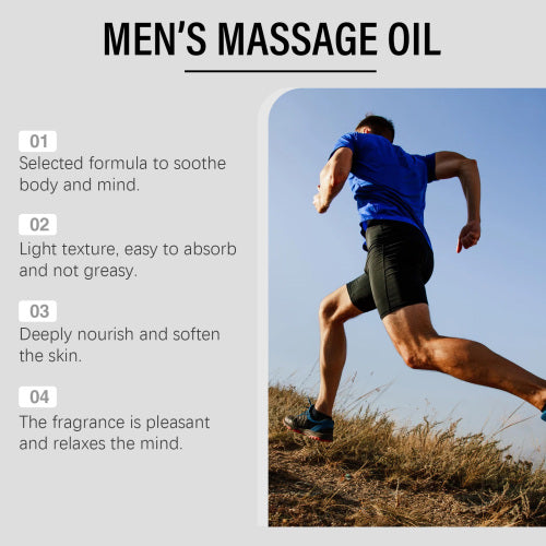 Rose lavendel massageolie til mænd
