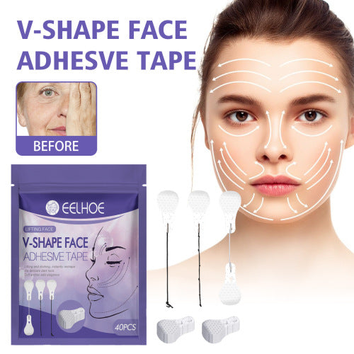 V-line gel face-lift tape