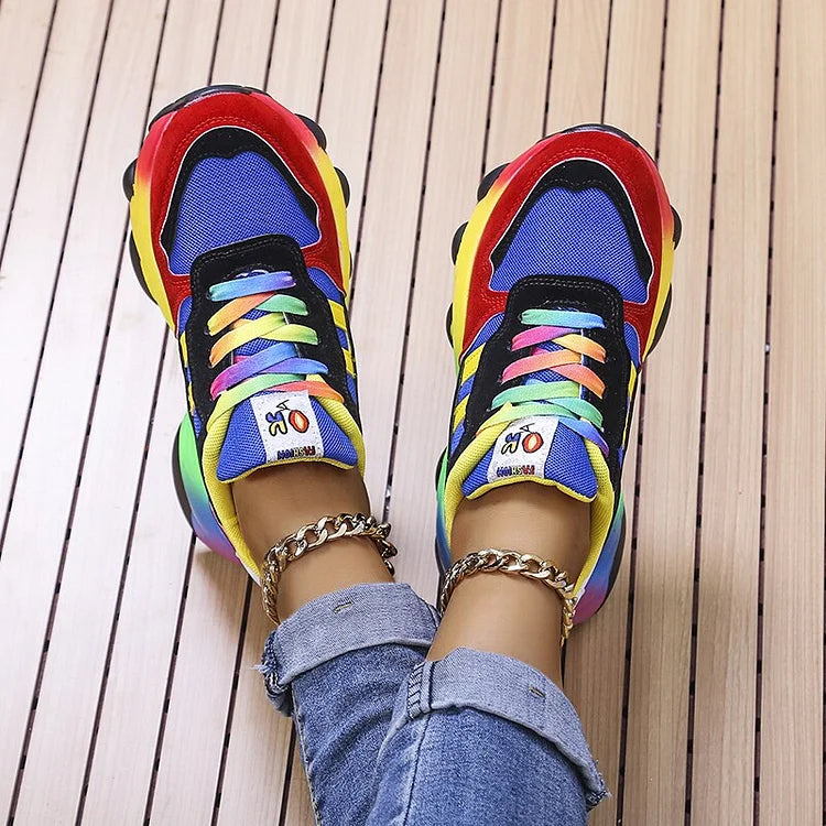 Mille | Legende Regnbue Sneakers