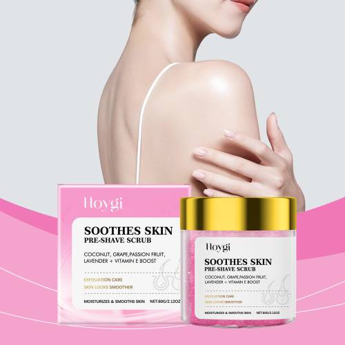 Bodyscrub før barbering