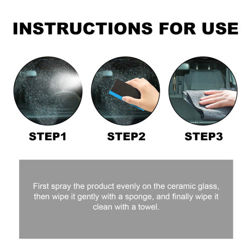 Keramisk glasforseglingsspray