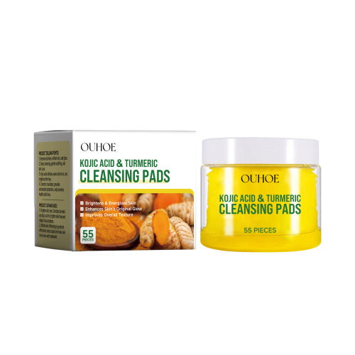 Gurkemeje rensepads med kamille og C-vitamin