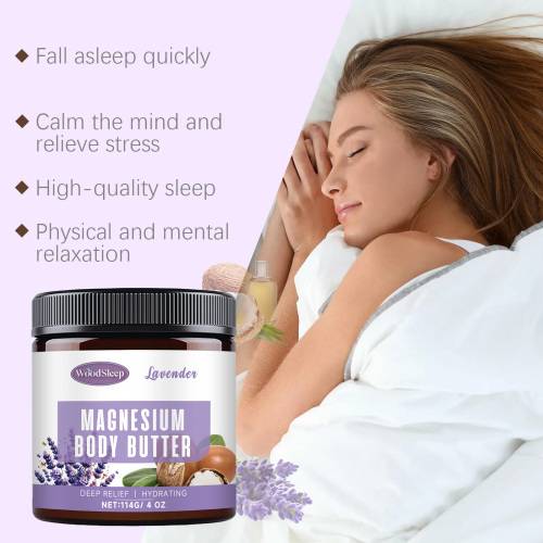 Lavendel bodycreme med beroligende duft