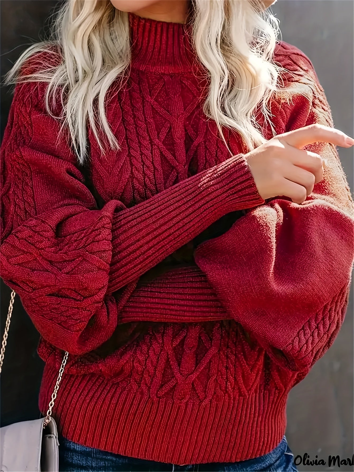 Linnea | Elegant sweater med fletmønster