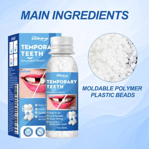 Formbare termoplastiske tandperler