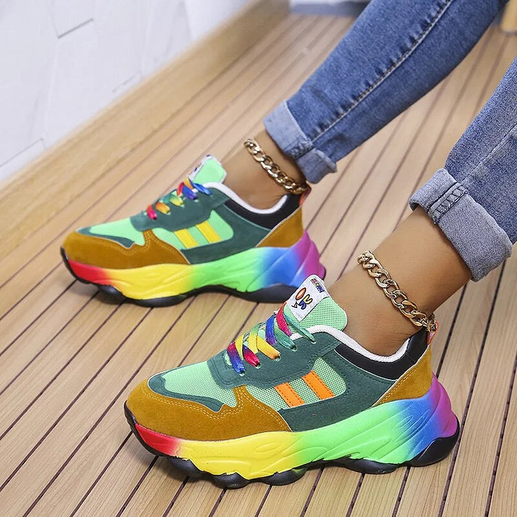 Mille | Legende Regnbue Sneakers