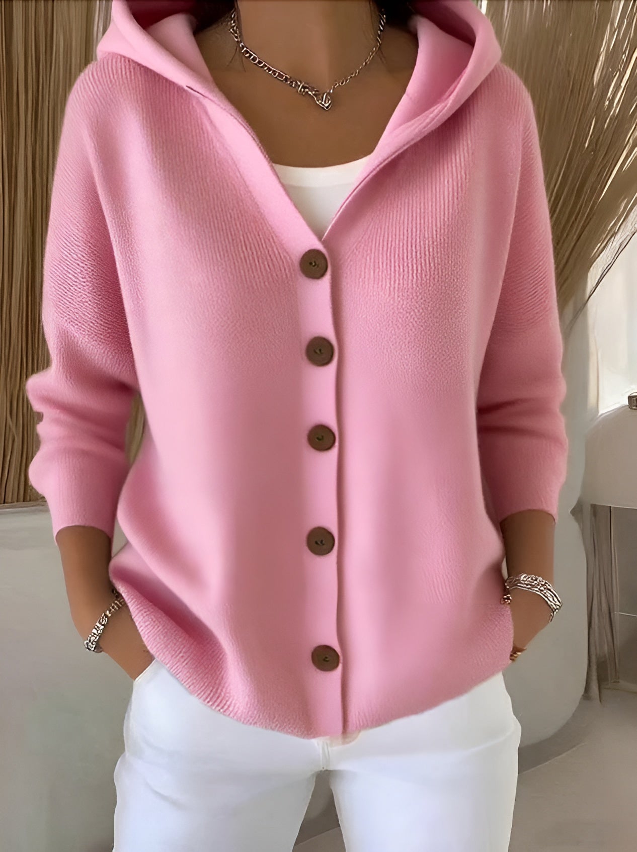 Freja | Blød bomulds cardigan