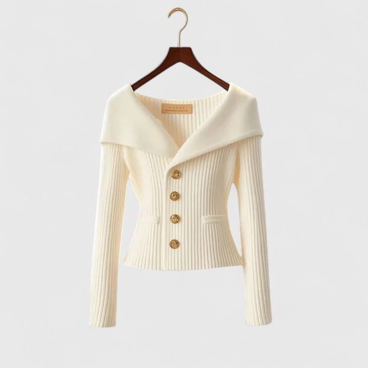 Katrine | Elegant strikcardigan