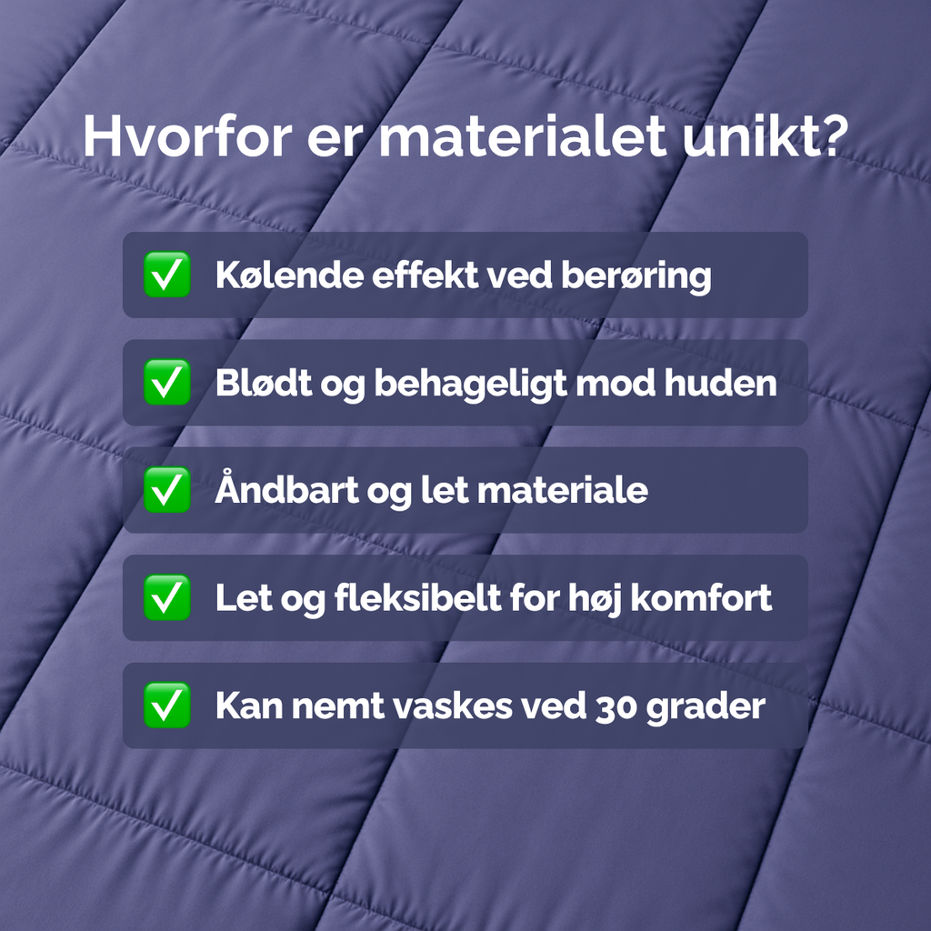 Kølende Dyne- og Pudesæt (PAKKETILBUD)