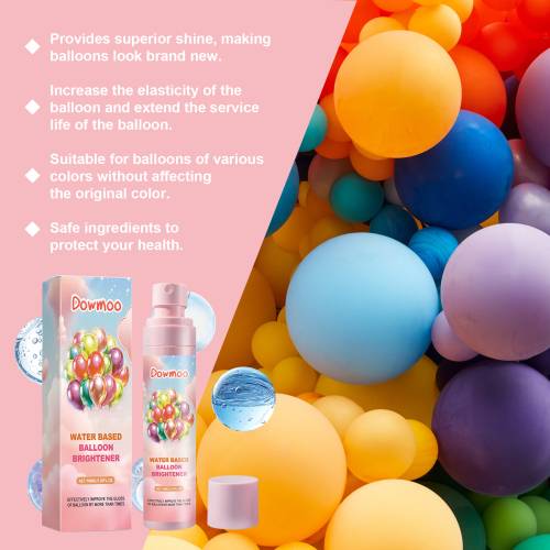 Ballon-glansspray til farten
