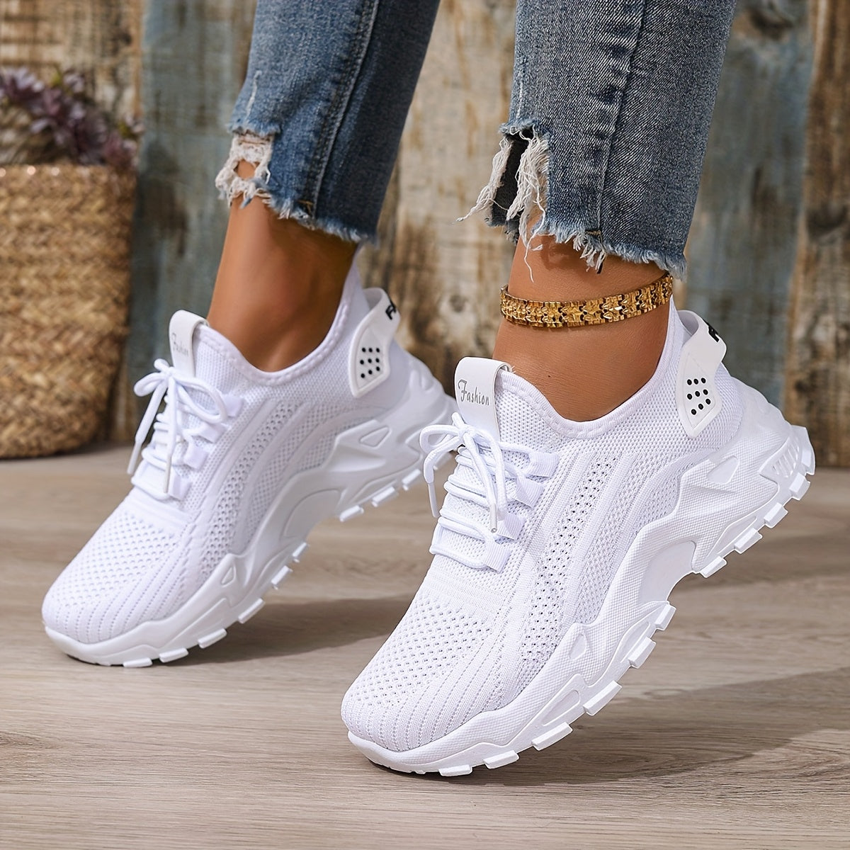 Monica | Letvægts mesh-sneakers