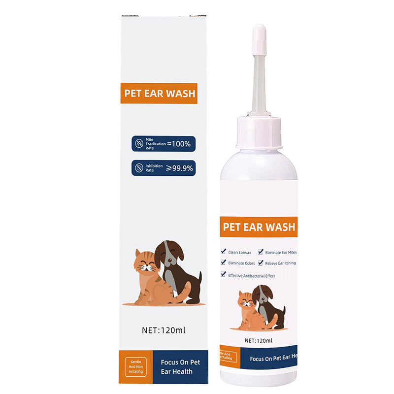 Ørerens til hunde og katte – 120 ml