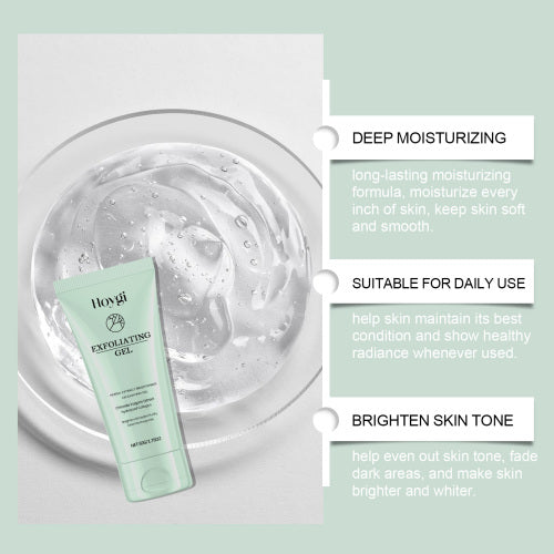 Mild peelinggel med chlorella og kollagen