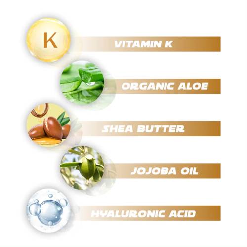 Sheasmør ben-massagecreme med K-vitamin