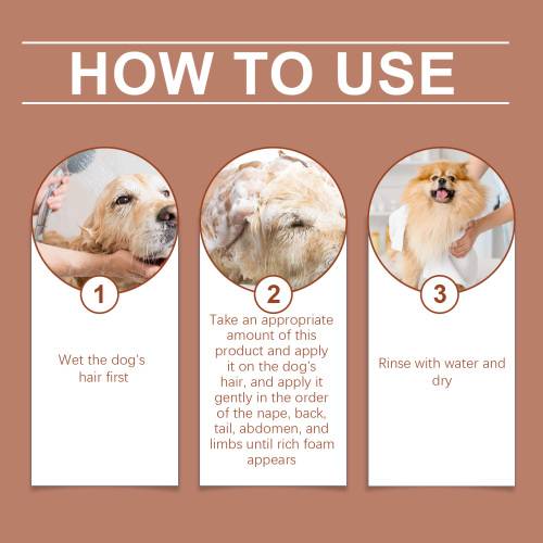 Mild hundeshampoo