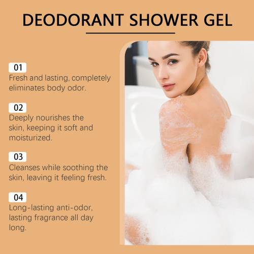 Plejende showergel, forfriskende