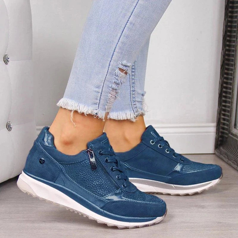 Mette | Ortopædiske Sneakers med lynlås