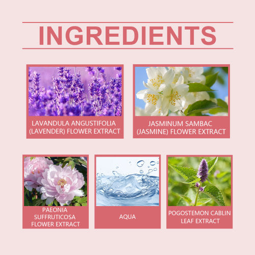 Pæon parfume med jasmin og lavendel