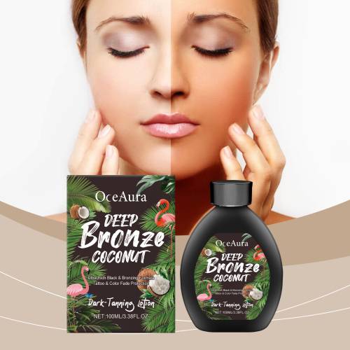 Kokos bronzing-lotion for jævn tone