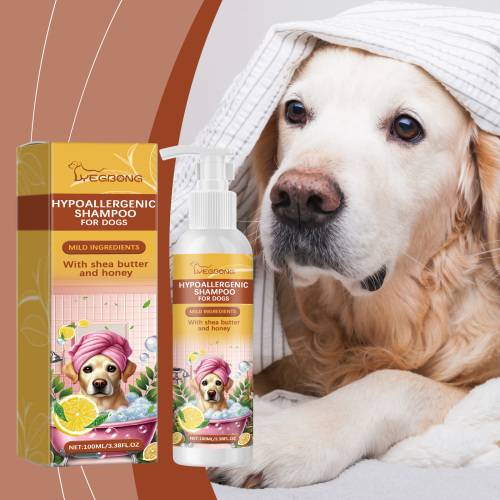 Mild hundeshampoo