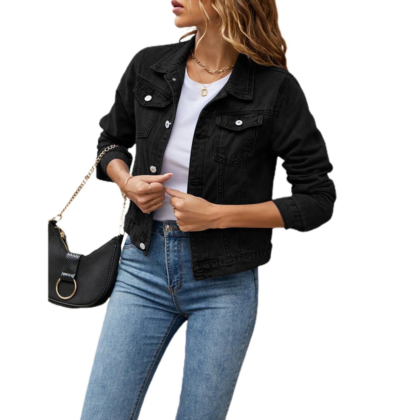 Gry | Stilfuld Casual Denimjakke
