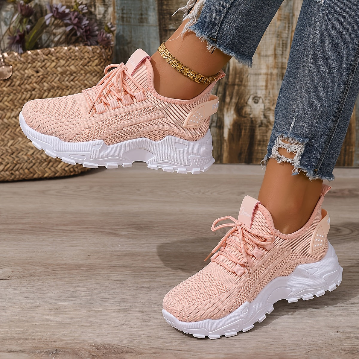 Monica | Letvægts mesh-sneakers