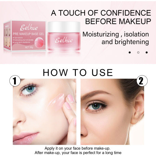 Fugtgivende makeup-basegel med morgenfrue