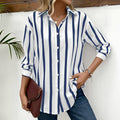 Lana – Stribet bluse