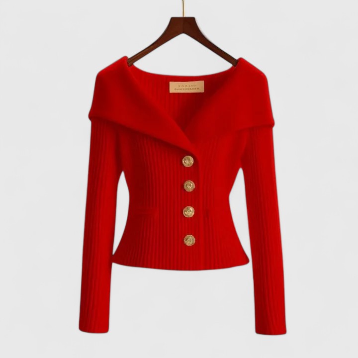 Katrine | Elegant strikcardigan