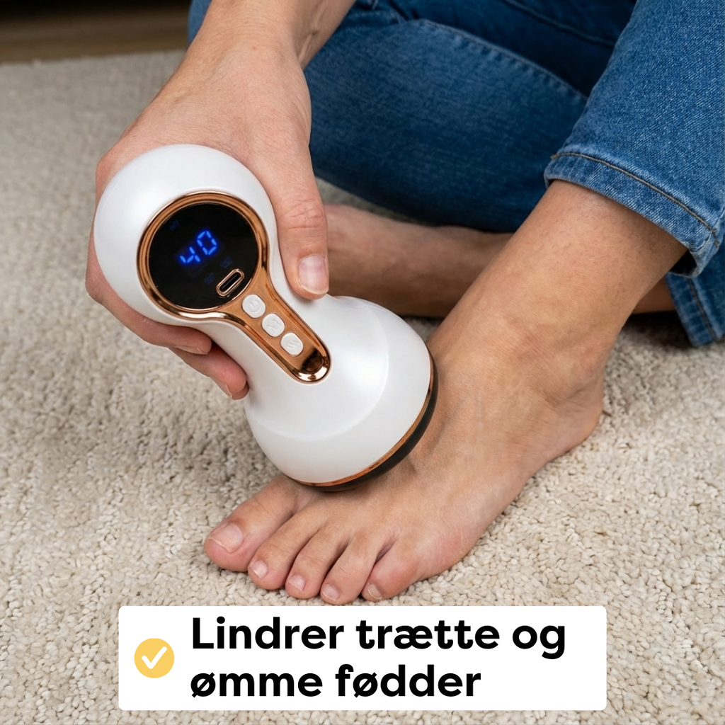 VibraStone - Massageapparat med Varme