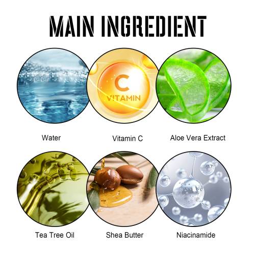 Glattende ballecreme med C-vitamin og tetræ
