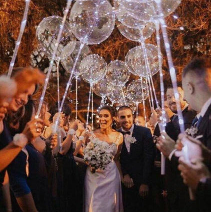 LED-balloner til festdekoration – 6 stk.