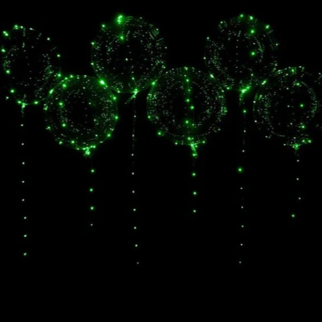 LED-balloner til festdekoration – 6 stk.