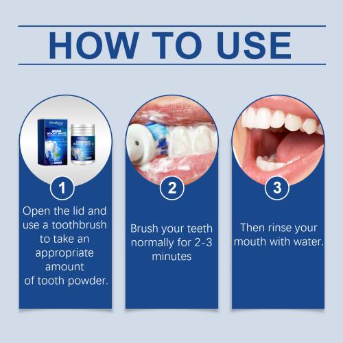 Mynte tandpulver