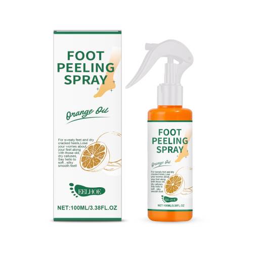 Grøn te citrus fod-peelingspray
