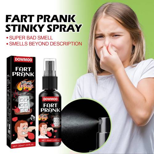 Spøg-lugtspray til farten