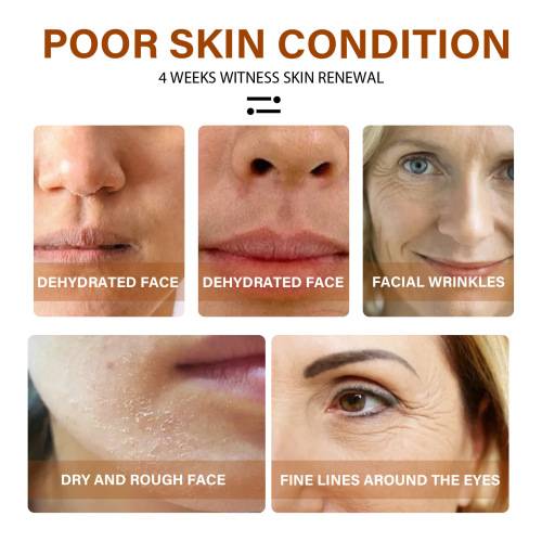Retinol og peptid serum med squalan